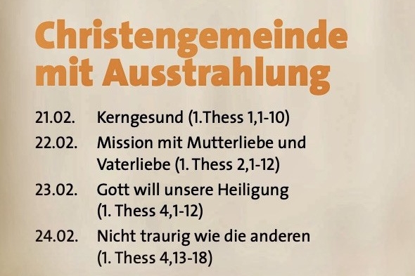 Flyer Chemnitzer Bibelseminar